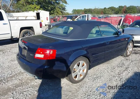 2006 Audi A4 1.8T from USA, damaged, VIN WAUAC48H36K004339
